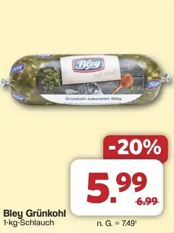Famila Nord West Bley Grünkohl Angebot