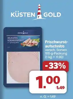 Famila Nord West KUSTEN GOLD Frischwurst- aufschnitt Angebot