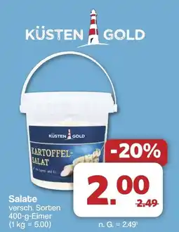 Famila Nord West KÜSTEN GOLD Salate Angebot
