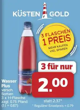 Famila Nord West KÜSTEN GOLD Wasser Plus Angebot