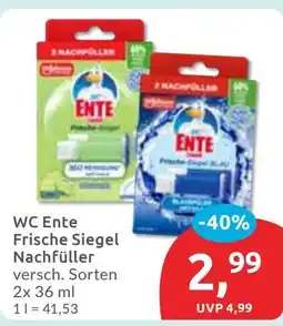Budni WC Ente Frische Siegel Nachfüller Angebot