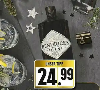 Scheck-in-Center Hendrick's Gin Angebot