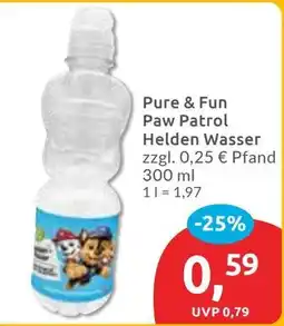 Budni Pure & Fun Paw Patrol Helden Wasser Angebot