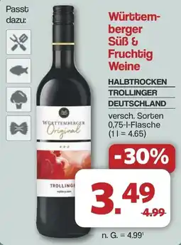 Famila Nord West Württem- berger Süß & Fruchtig Weine Angebot