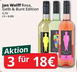 Famila Nord West Jan Wolff Rosa, Gelb & Bunt Edition Angebot