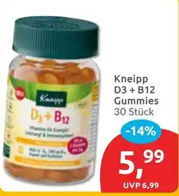 Budni Kneipp D3+ B12 Gummies Angebot