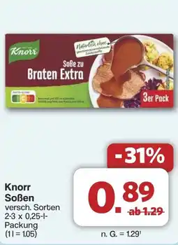 Famila Nord West Knorr Soßen Angebot