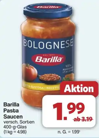 Famila Nord West Barilla Pasta Saucen Angebot