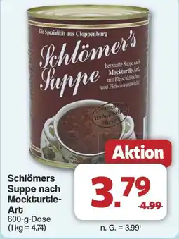 Famila Nord West Schlömers Suppe nach Mockturtle- Art Angebot