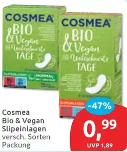 Budni Cosmea Bio & Vegan Slipeinlagen Angebot