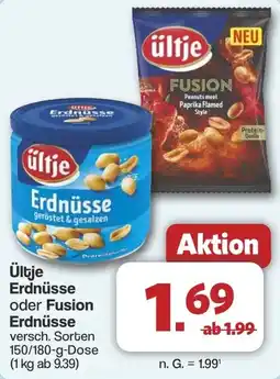 Famila Nord West Ültje Erdnüsse oder Fusion Erdnüsse Angebot