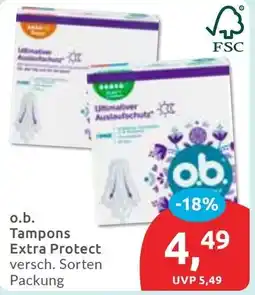 Budni o.b. Tampons Extra Protect Angebot