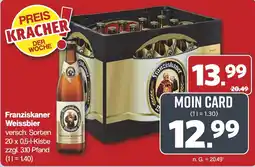 Famila Nord West Franziskaner Weissbier Angebot