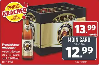 Famila Nord West Franziskaner Weissbier Angebot