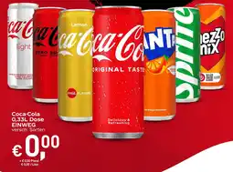 Famila Nord West Coca-Cola Dose EINWEG Angebot