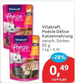 Budni Vitakraft Poésie Délice Katzennahrung Angebot