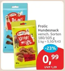 Budni Frolic Hundesnack Angebot