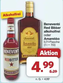 Famila Nord West Beneventi Red Bitter alkoholfrei oder Amaretto Angebot