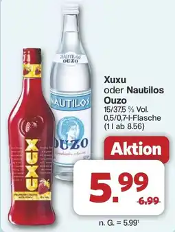 Famila Nord West Xuxu oder Nautilos Ouzo Angebot