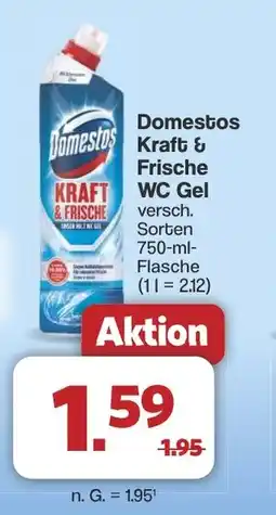 Famila Nord West Domestos Domestos Kraft & Frische WC Gel Angebot