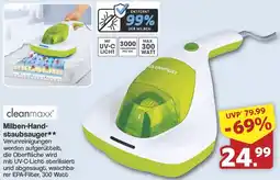 Famila Nord West cleanmaxx Milben-Hand- staubsauger Angebot