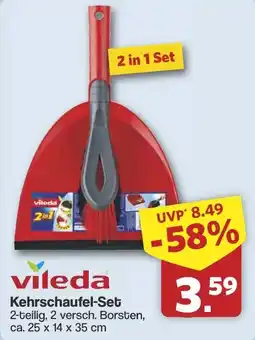 Famila Nord West vileda Kehrschaufel-Set 2-teilig Angebot