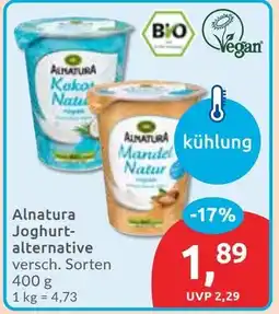 Budni Alnatura Joghurtalternative Angebot