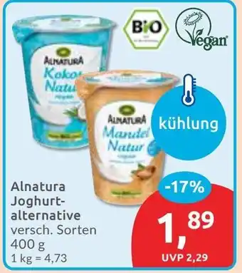 Budni Alnatura Joghurtalternative Angebot