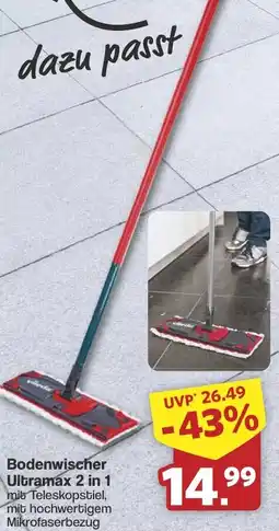 Famila Nord West Bodenwischer Ultramax 2 in 1 Angebot