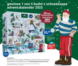 Budni budni x Schneekoppe Adventskalender Stück Angebot