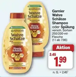 Famila Nord West Garnier Wahre Schätze Shampoo oder Spülung Angebot