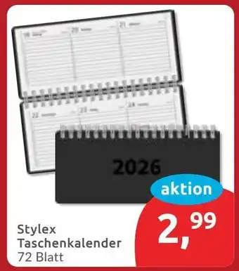 Budni Stylex Taschenkalender Angebot