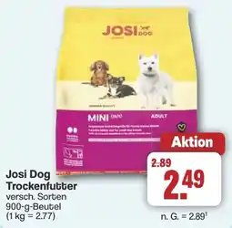 Famila Nord West Josi Dog Trockenfutter Angebot