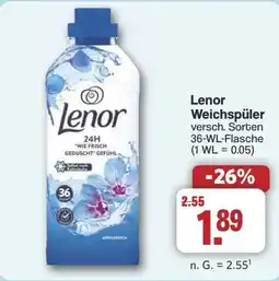 Famila Nord West Lenor Weichspüler Angebot