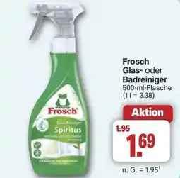 Famila Nord West Frosch Glas- oder Badreiniger Angebot