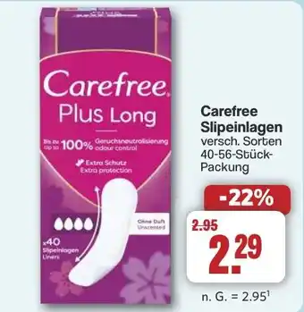 Famila Nord West Carefree Slipeinlagen Angebot