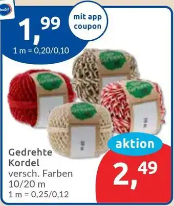 Budni Gedrehte Kordel Angebot