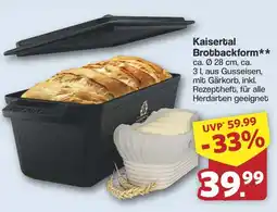 Famila Nord West Kaisertal Brotbackform Angebot