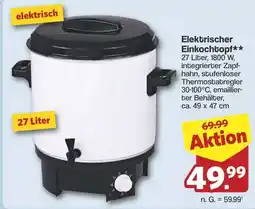 Famila Nord West Elektrischer Einkochtopf Angebot
