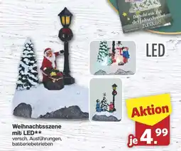 Famila Nord West Weihnachtsszene mit LED Angebot