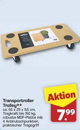 Famila Nord West Transportroller Trolley Angebot