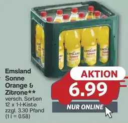 Famila Nord West Emsland Sonne Orange & Zitrone Angebot