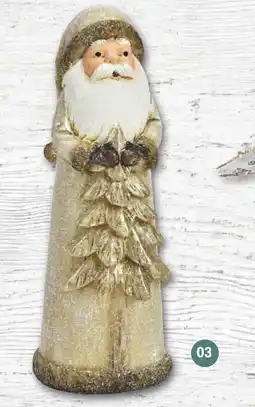 Famila Nord West Nikolaus mit glitter ca. 5 x 14 x 5 cm Angebot