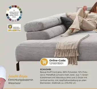 Möbel Buss Eckkombi Angebot