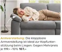 Möbel Buss ECKKOMBI Armverstellung Angebot