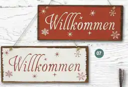 Famila Nord West Schild,,willkommen Angebot