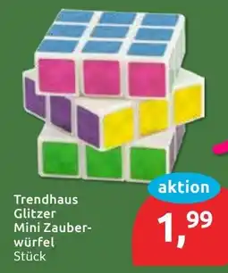 Budni Trendhaus Glitzer Mini Zauberwürfel Angebot