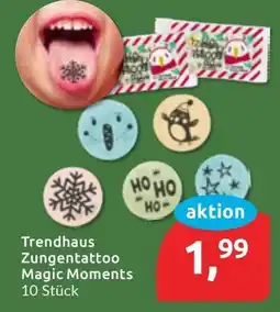 Budni Trendhaus Zungentattoo Magic Moments Angebot