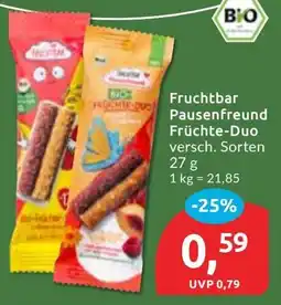Budni Fruchtbar Pausenfreund Früchte-Duo Angebot