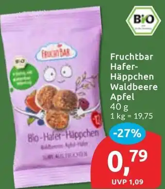 Budni Fruchtbar Hafer- Häppchen Waldbeere Apfel Angebot